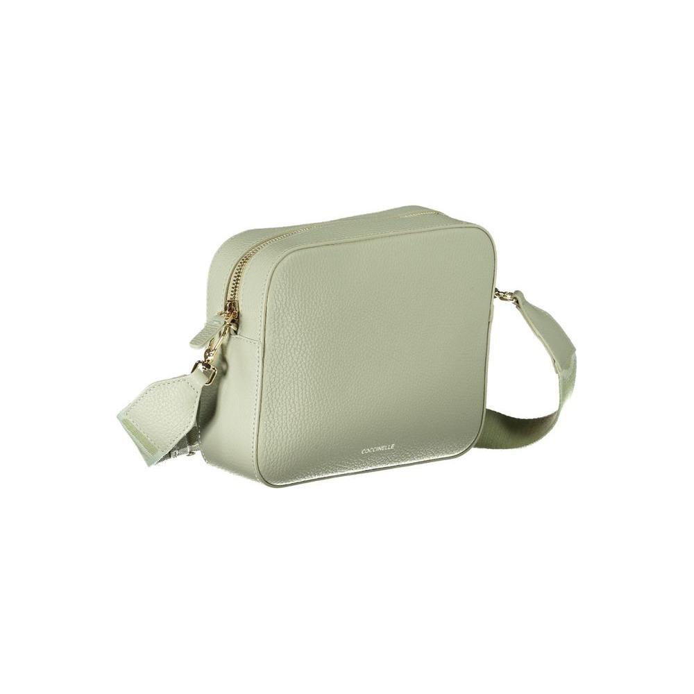 Coccinelle Green Leather Handbag