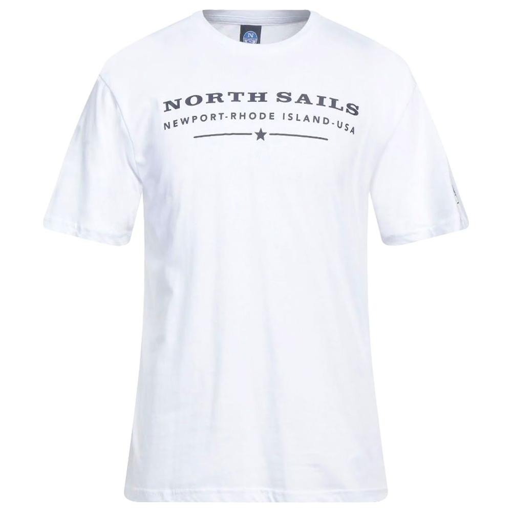 North Sails White Cotton T-Shirt