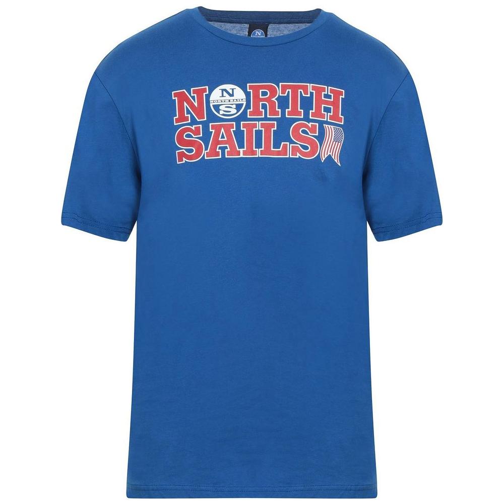 North Sails Blue Cotton T-Shirt