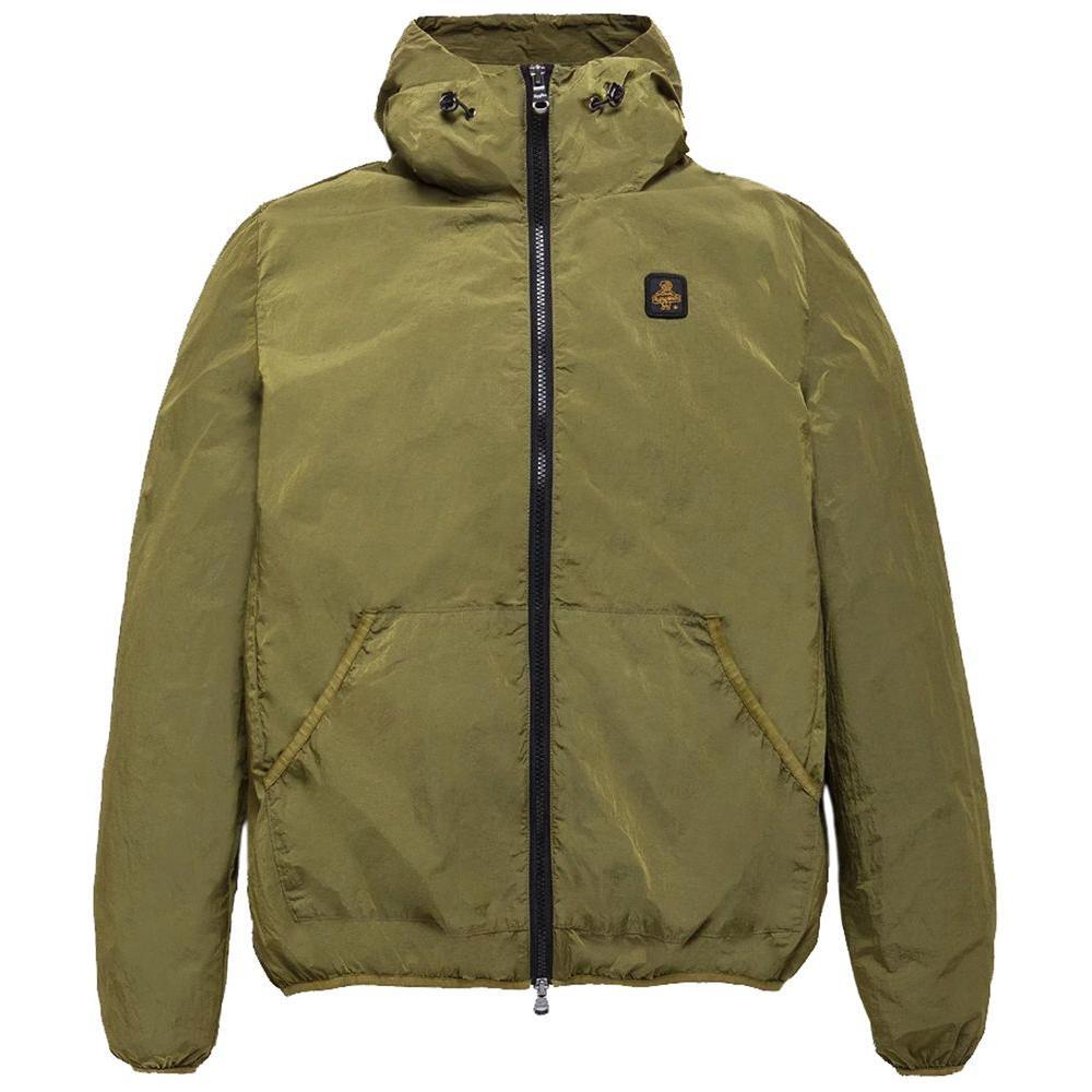 Refrigiwear Green Nylon Men Jacket