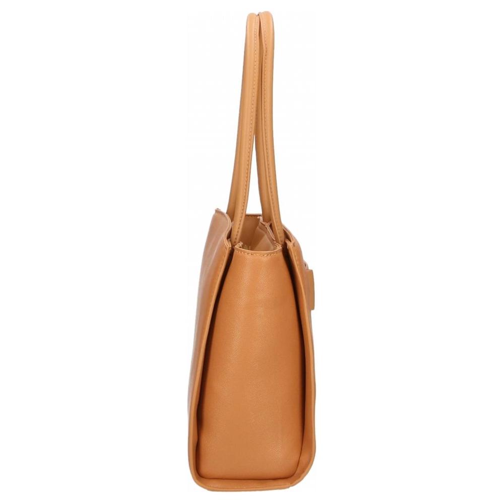 Plein Sport Brown Polyethylene Tote Bag