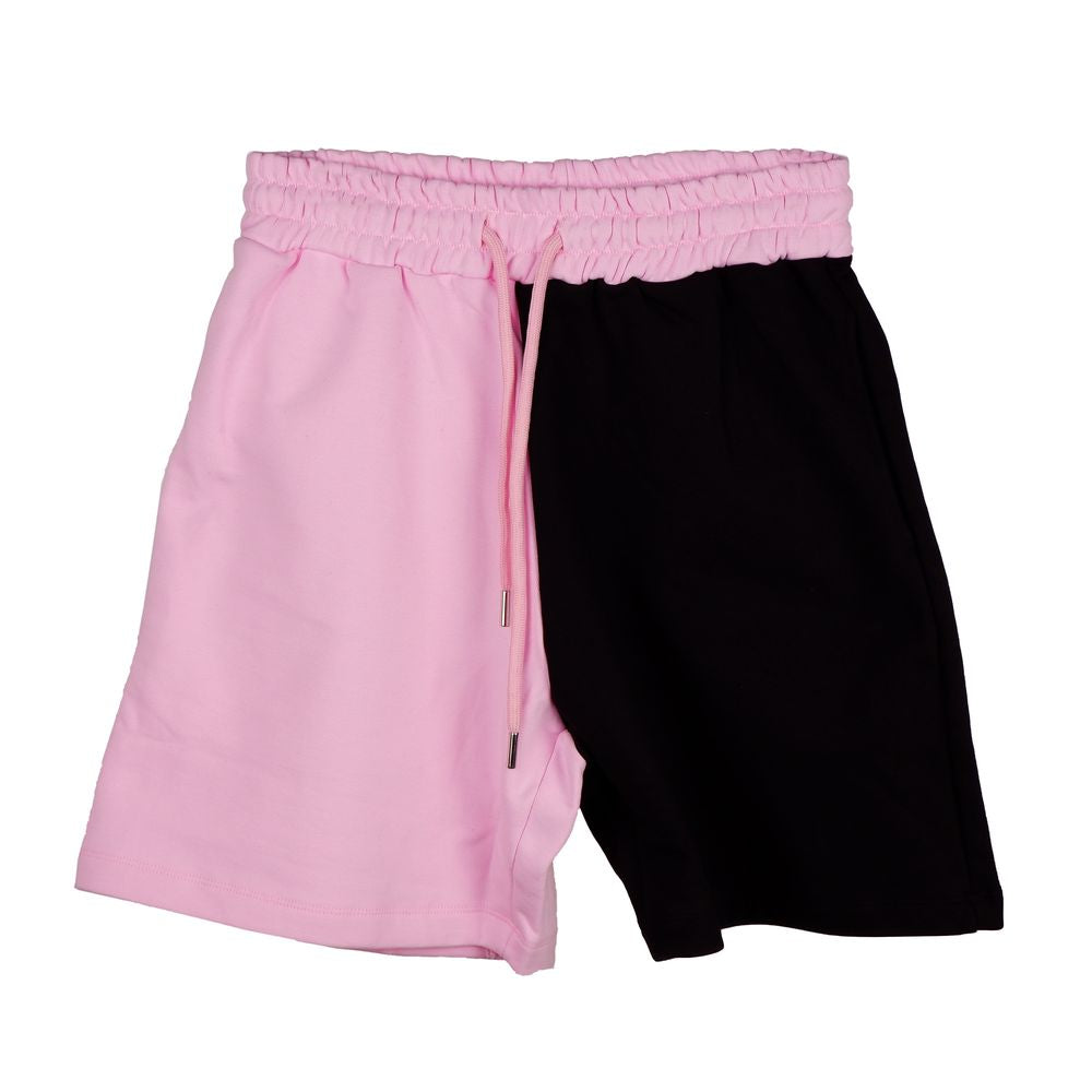 Comme Des Fuckdown Chic Two-Tone Graphic Shorts CO-8654-XS