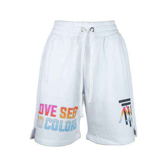 Diego Venturino White Cotton Women Shorts Shorts