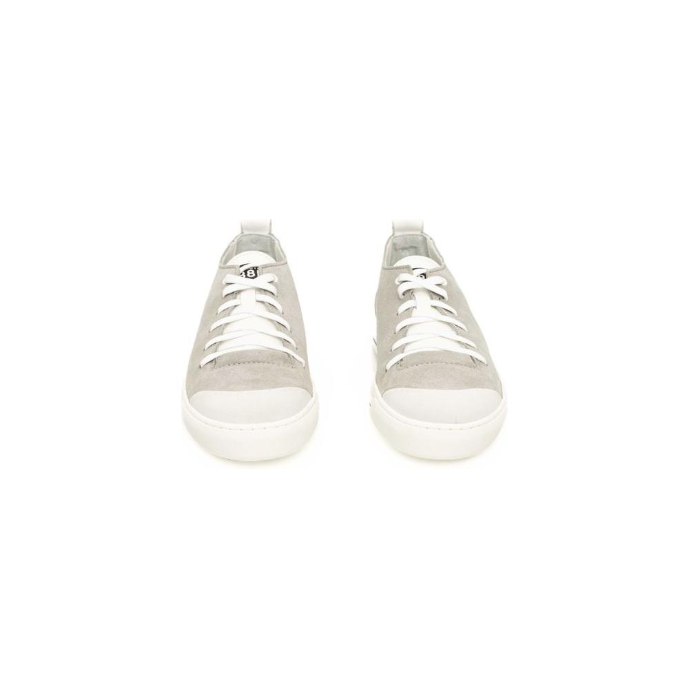 Cerruti 1881 Gray Cowhide Sneaker