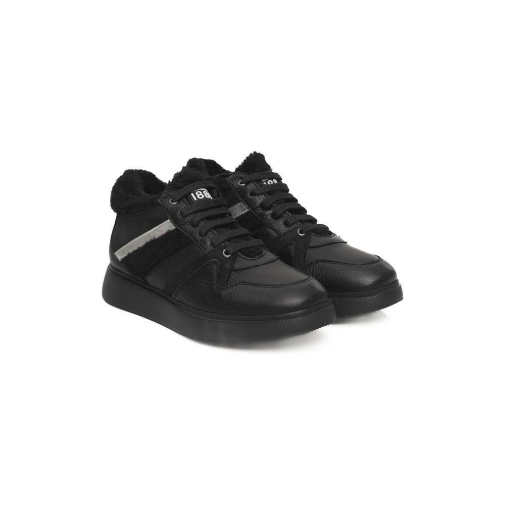 Cerruti 1881 Black Cowhide Sneaker