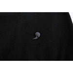 MARGHI LO' Elegant Black Wool Shift Dress MARGHI LO' Black