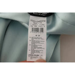 Dolce & Gabbana Silk Mint Green Fit Cut One Shoulder Midi Dress DR28280