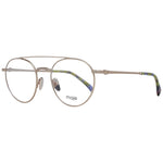 Maje Gold Women Glasses Frame, aviator style, metal full-rim with demo lenses, size 50-19-140, includes branded case.