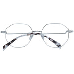 Maje Silver Women Glasses Frame, metal full-rim style with demo plastic lenses, size 52-17-140, includes branded case for women.