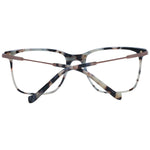 Square acetate full-rim Hackett Brown Men Glasses Frame with demo lenses and 140mm temples.