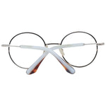 Sandro White Women Glasses Frame, full-rim style, stainless steel material, featuring demo lenses, size 49-21-140, includes branded case.