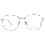 Sandro Silver Women Glasses Frame, stainless steel full-rim, square style with demo lenses, includes branded case, size 52-18-140.