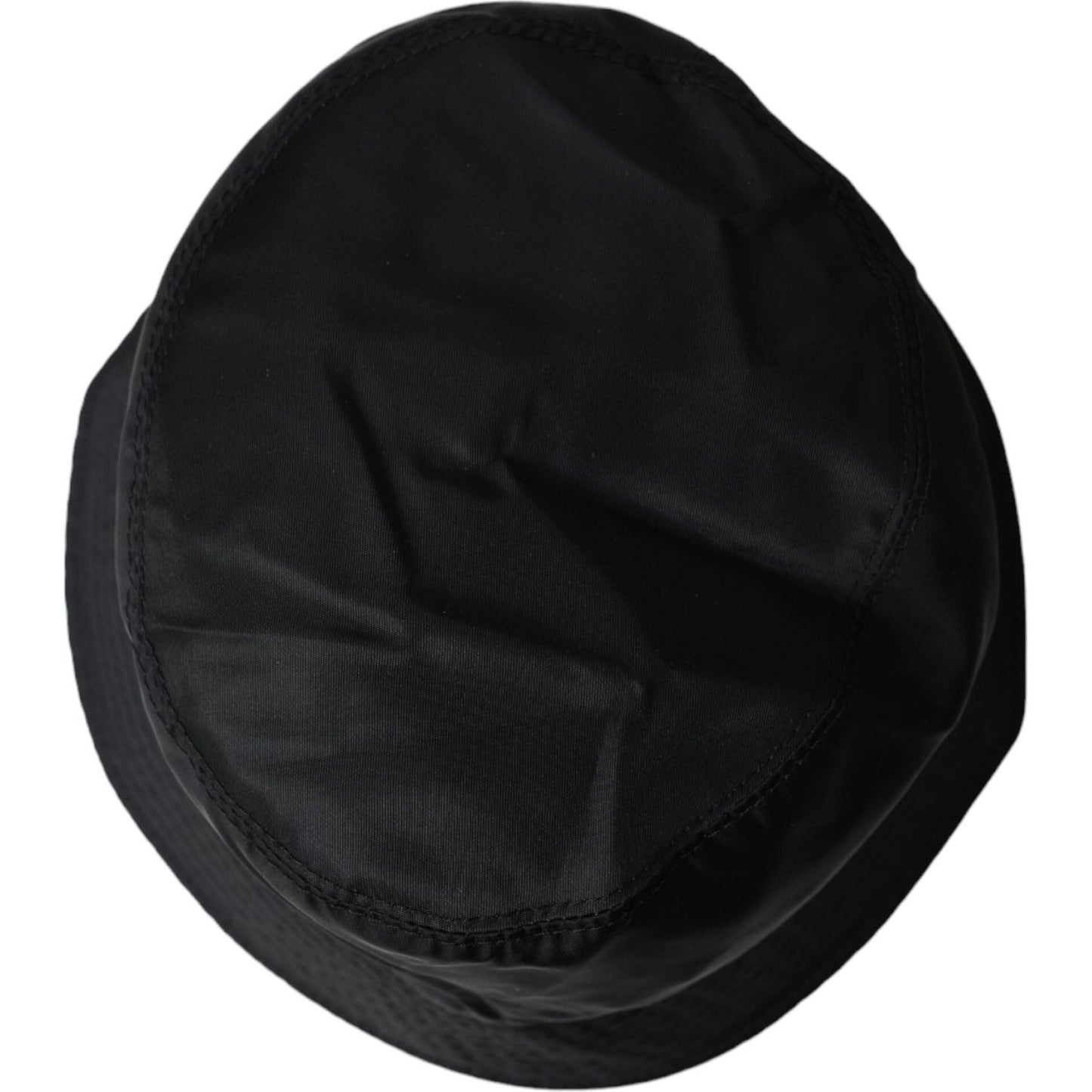 Dolce & Gabbana Black Wide Brim Cap Bucket Hat Men