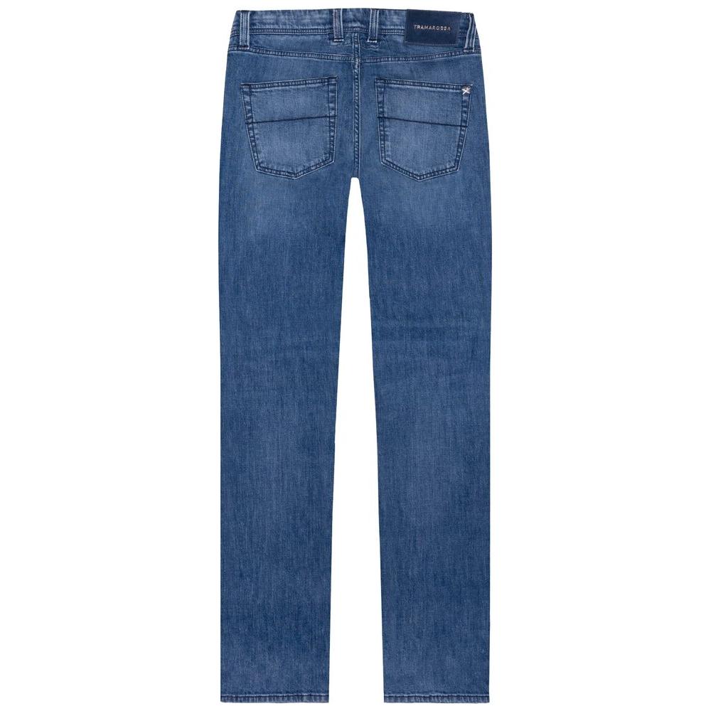 Tramarossa Blue Cotton Jeans Denim