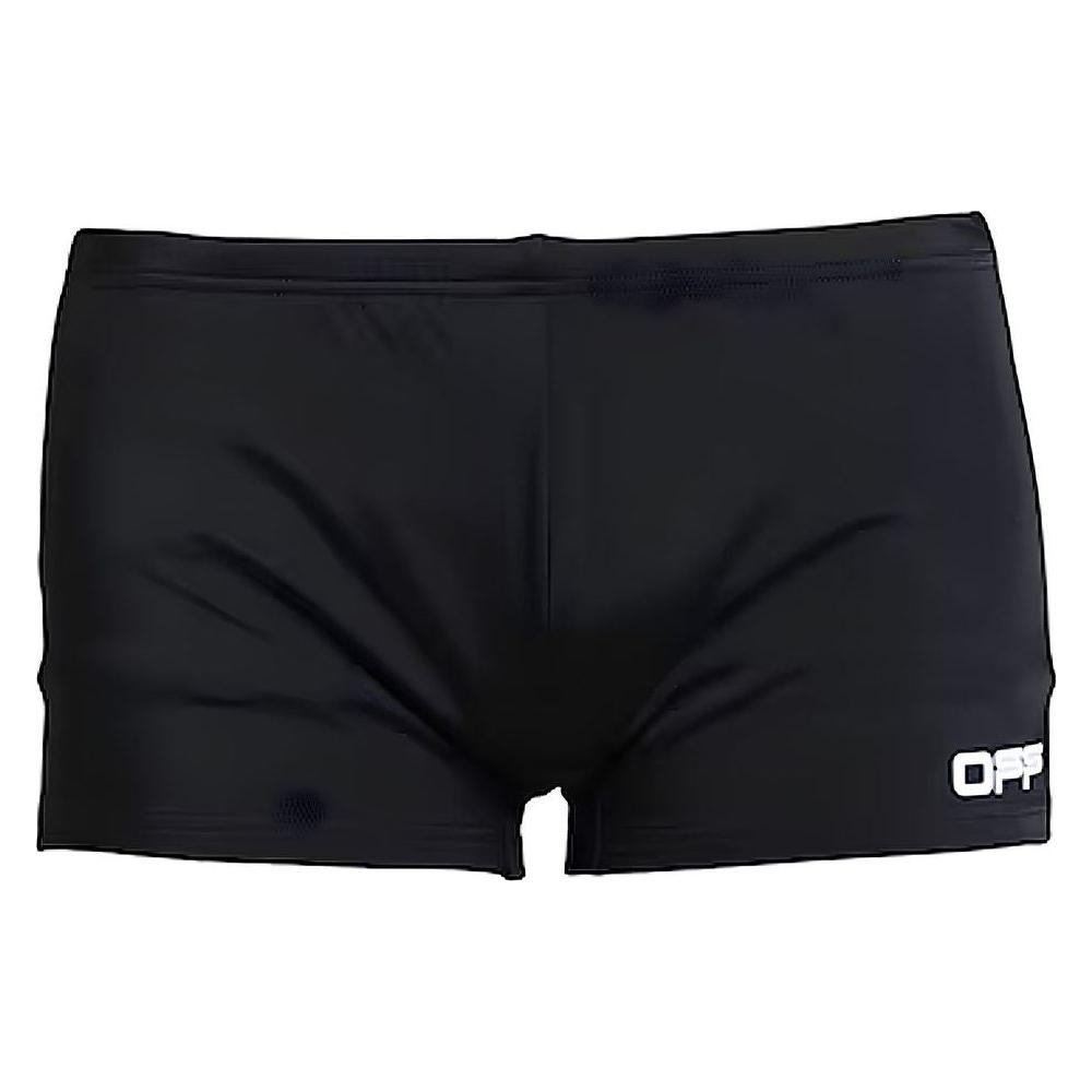Off-White Black Nylon Swimwear