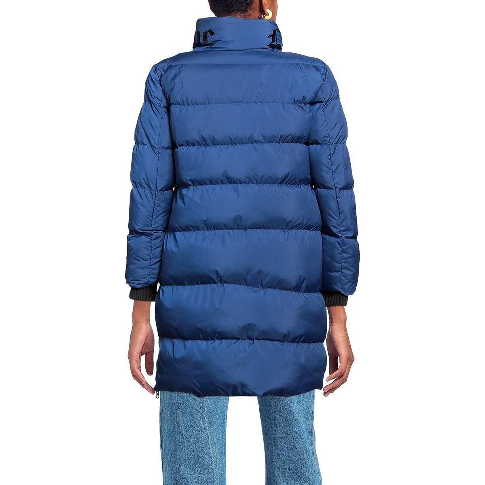 Love Moschino Blue Polyester Jackets & Coat