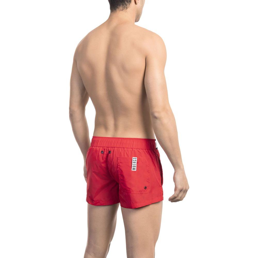 Bikkembergs Red Polyamide Swimwear