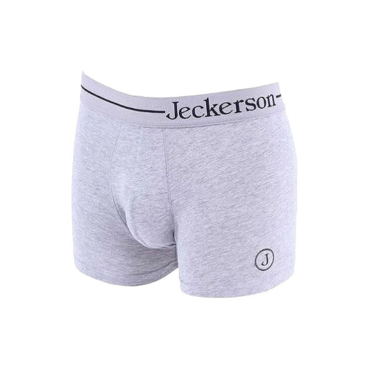 Jeckerson Gray Cotton Men Boxer MAN UNDERWEAR