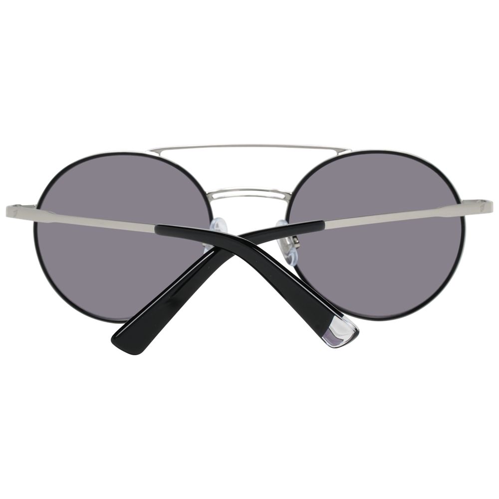 Web Silver Metal Sunglasses