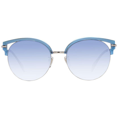 Police Blue Women Sunglass