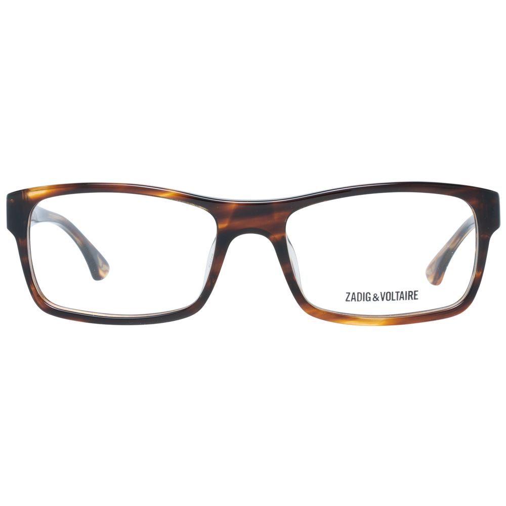 Zadig & Voltaire Brown Men Glasses Frame
