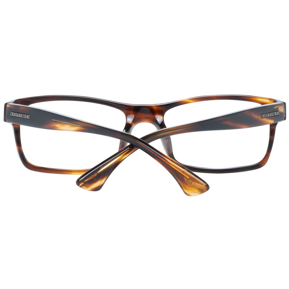 Zadig & Voltaire Brown Men Glasses Frame