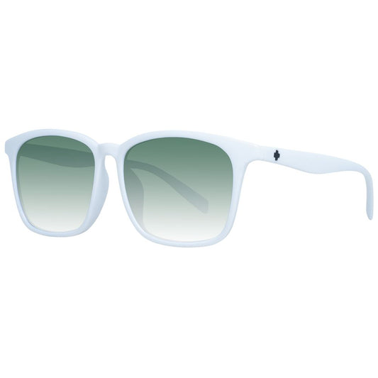 Spy White Plastic Sunglasses