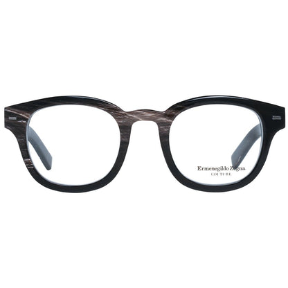 Ermenegildo Zegna Black Horn Glasses (Frames)