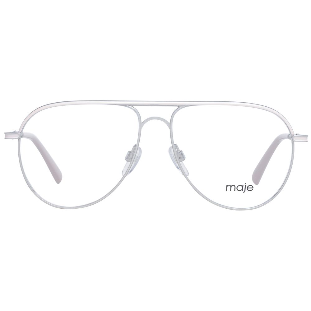 Maje Silver Stainless Steel Glasses (Frames)