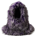 Dolce & Gabbana Purple Faux Fur Whole Head Wrap Hat Dolce & Gabbana Dark Slate Gray