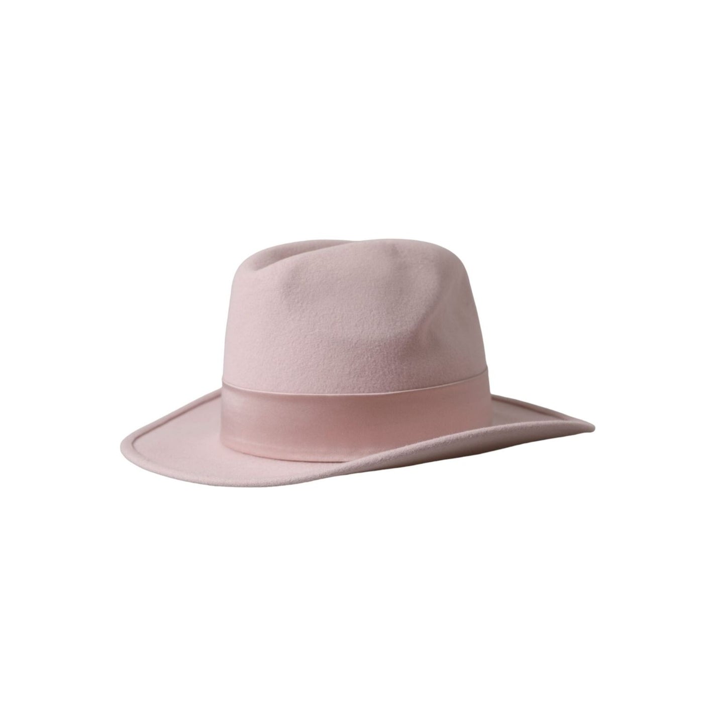 Dolce & Gabbana Pink Rabbit Fedora Trilby Women Hat