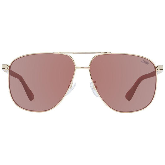 BMW Gold Men Sunglasses BM-1053479