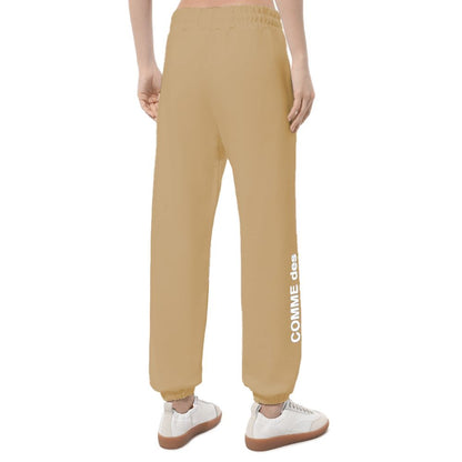 Comme Des Fuckdown Brown Cotton Women Pants