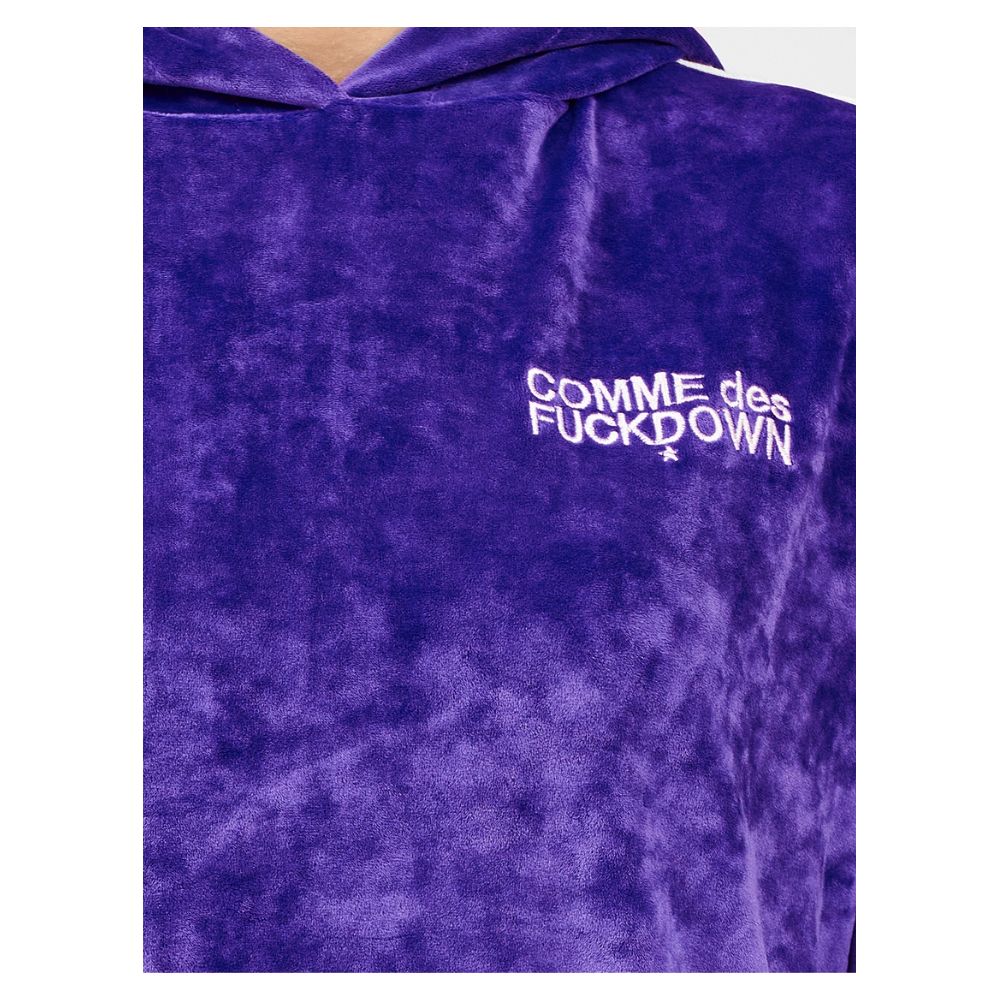 Comme Des Fuckdown Viola Polyester Women's Hoodie