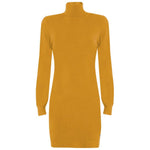 Yes Zee Yellow Viscose Dress YE-13721-XS