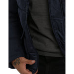 Yes Zee Blue Wool Men Jacket