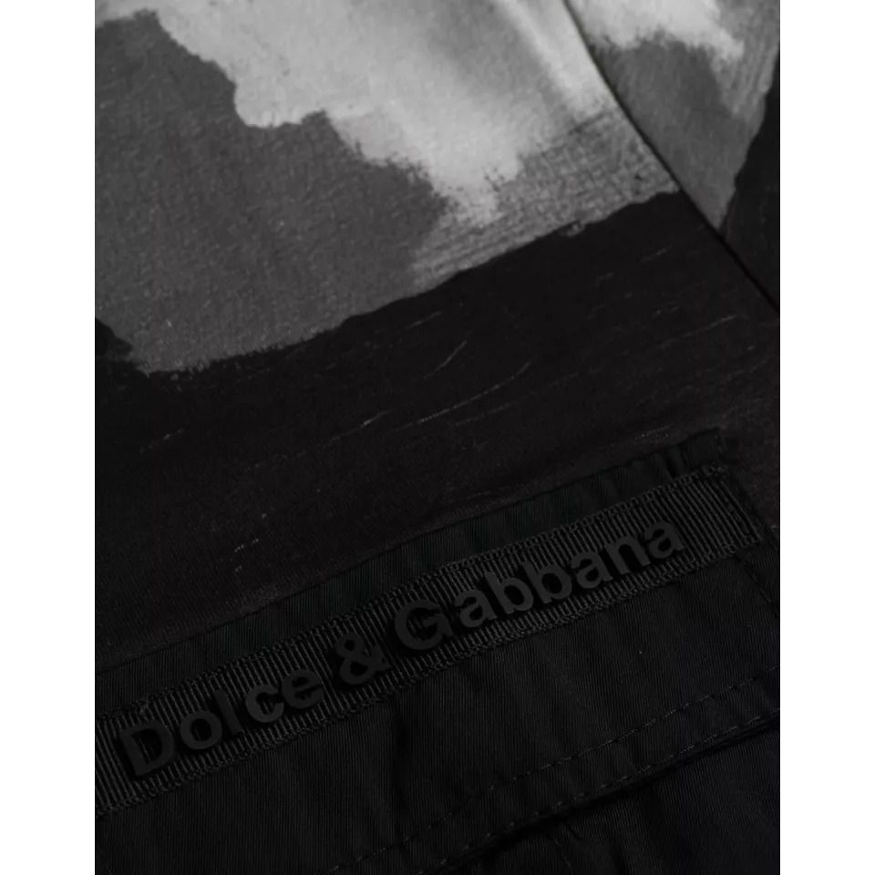 Dolce & Gabbana Multicolor Camouflage Cotton Crewneck T-shirt