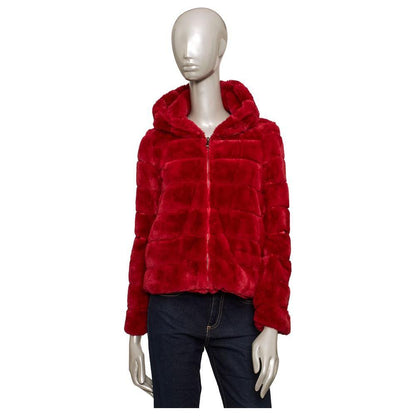 Baldinini Trend Red Polyester Women's Jacket
