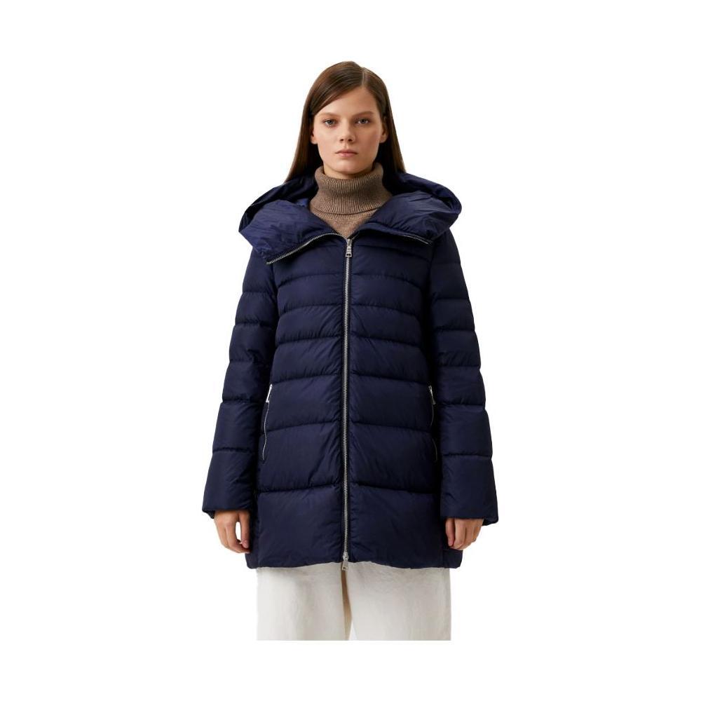 Add Blue Nylon Women Jacket
