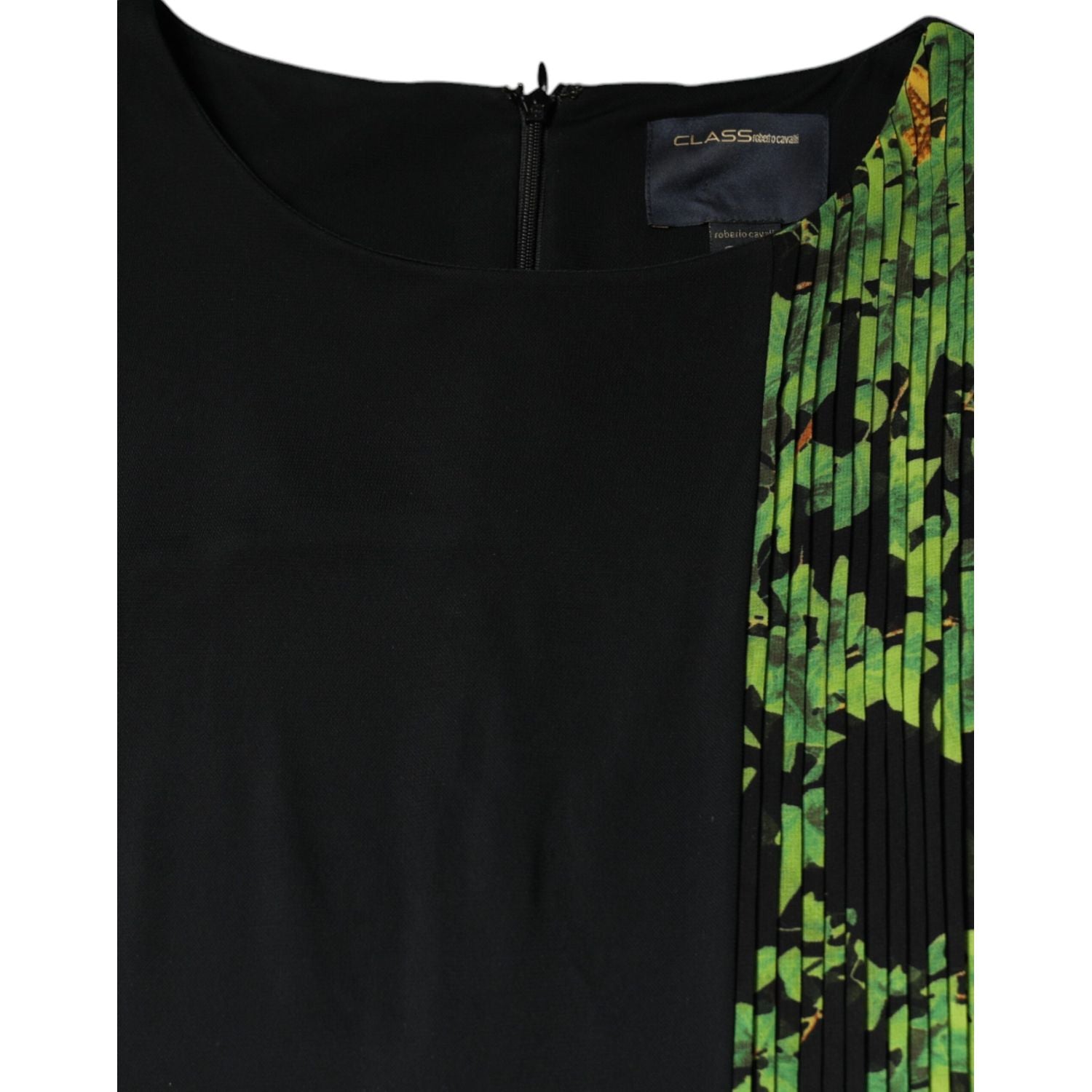 Roberto Cavalli Multicolor Floral Sheath Knee Length Dress