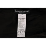 Dolce & Gabbana Black Red Polka Sequined Shift Dress DR1223-1