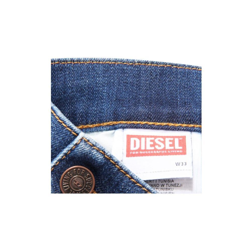 Diesel Blue Cotton Jeans Denim