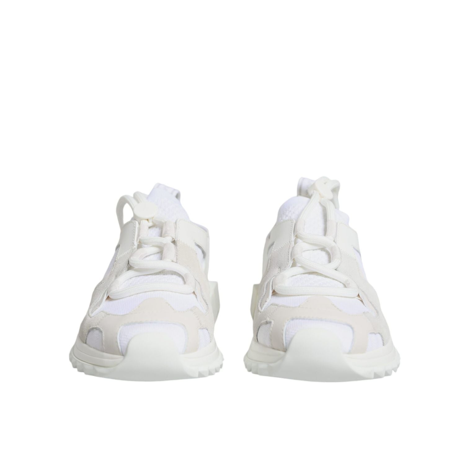 Dolce & Gabbana White Mesh Sorrento Trekking Sneakers Shoes