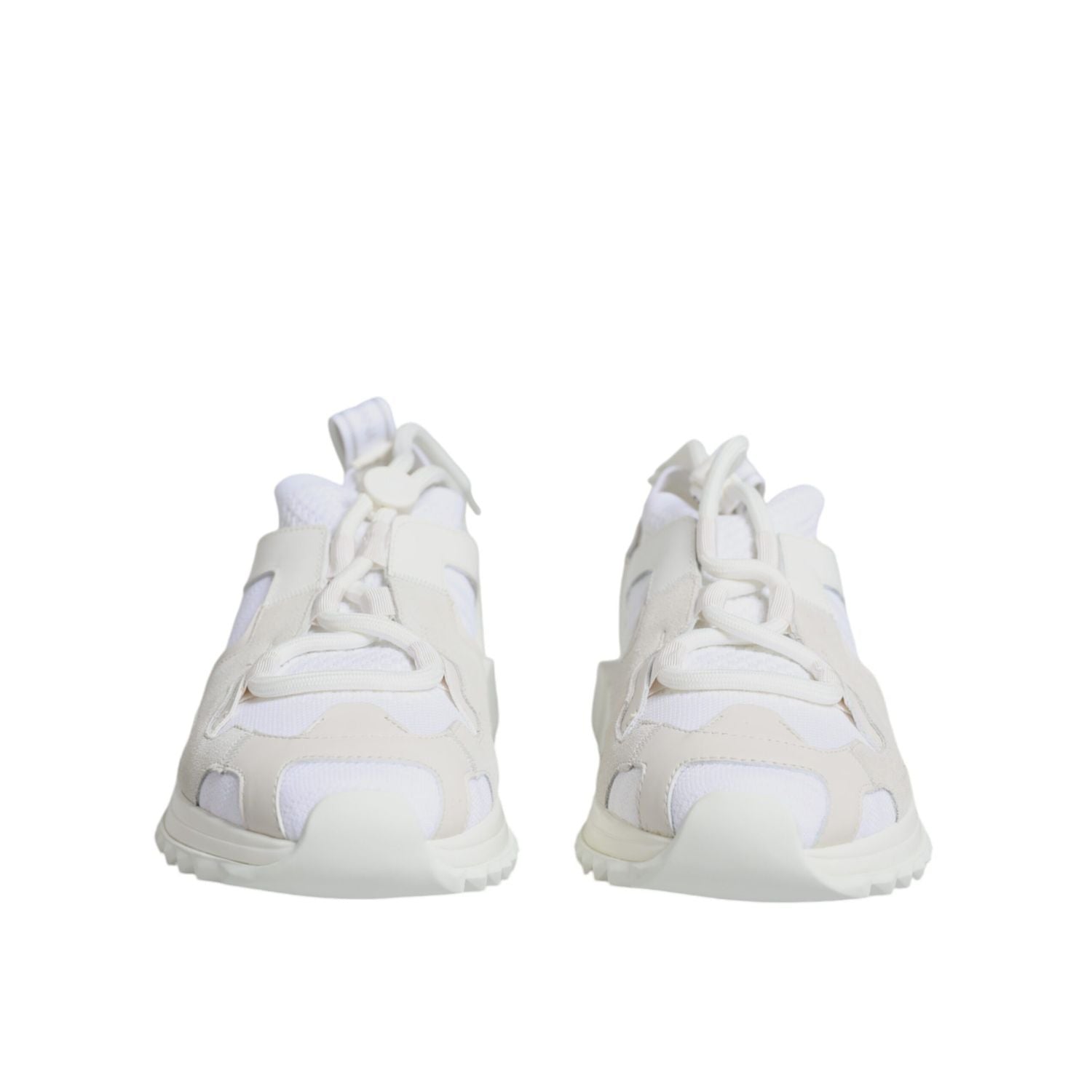 Dolce & Gabbana White Mesh Sorrento Trekking Sneakers Shoes