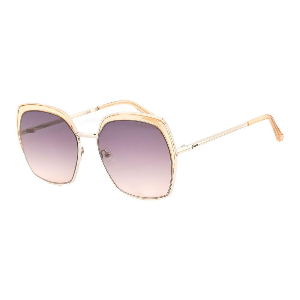 Guess Gold Metal Sunglasses
