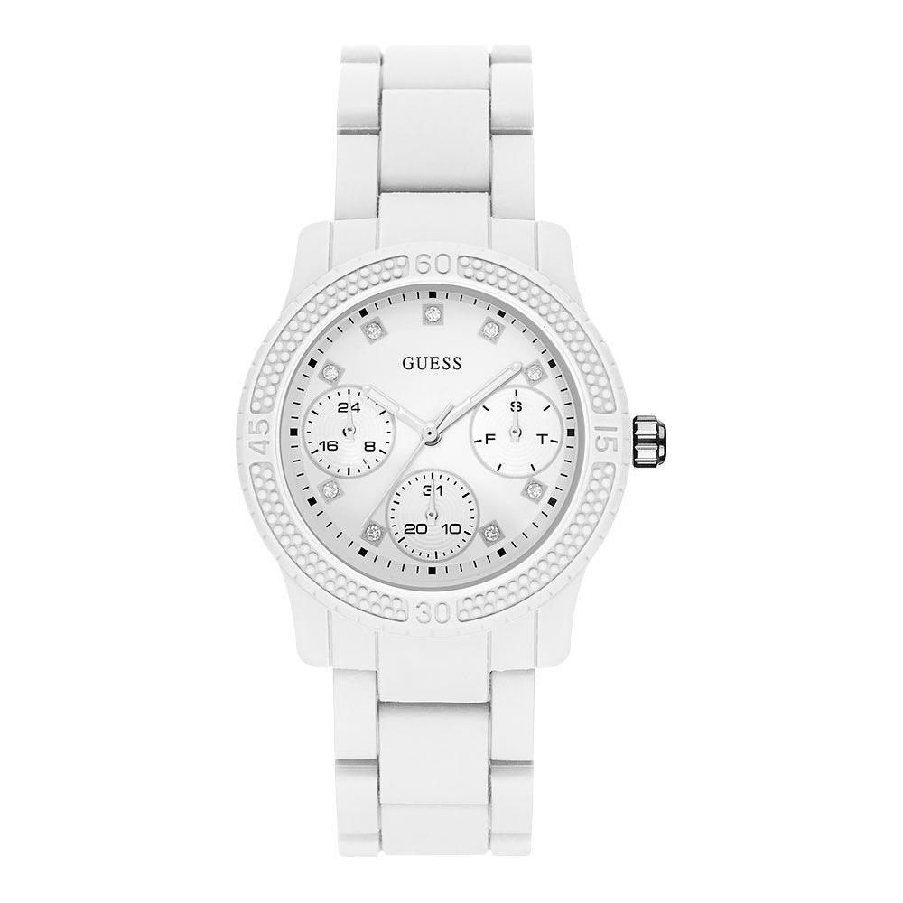 Guess White Rubber Watch GUW0944L1AC
