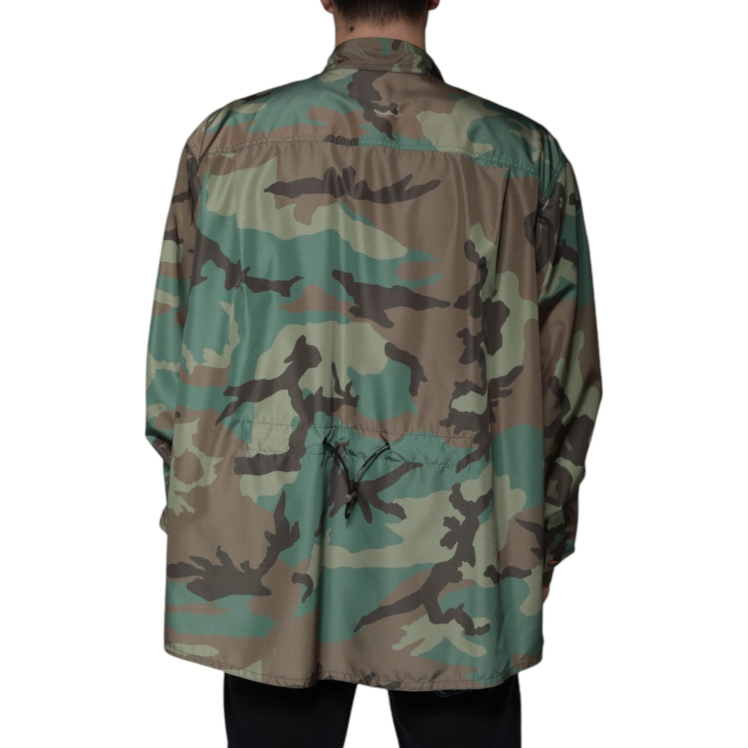 Dolce & Gabbana Multicolor Camouflage Button Down Shirt