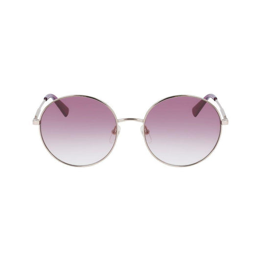 Longchamp Gold Metal Sunglasses LOLO143S773AC