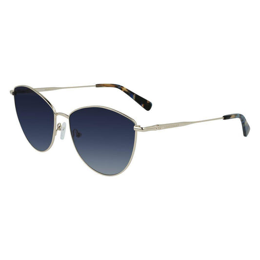 Longchamp Gold Metal Sunglasses LOLO155S713AC