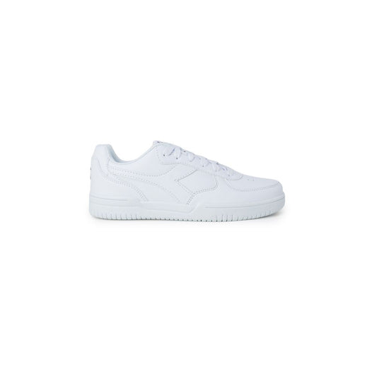 Diadora White Artificial Leather Low Top Sneakers